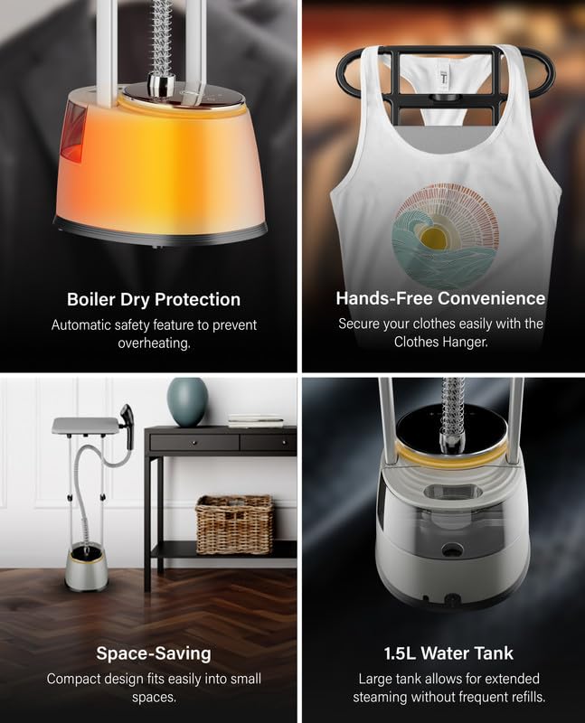 Why the OWNAIR Standing Iron Steamer For Clothes Is Becoming a Daily Essential for Modern Homes