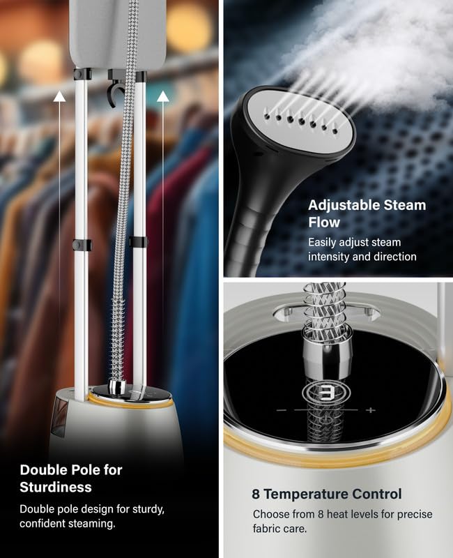 How the OWNAIR Standing Iron Steamer For Clothes Makes Everyday Garment Care Effortless