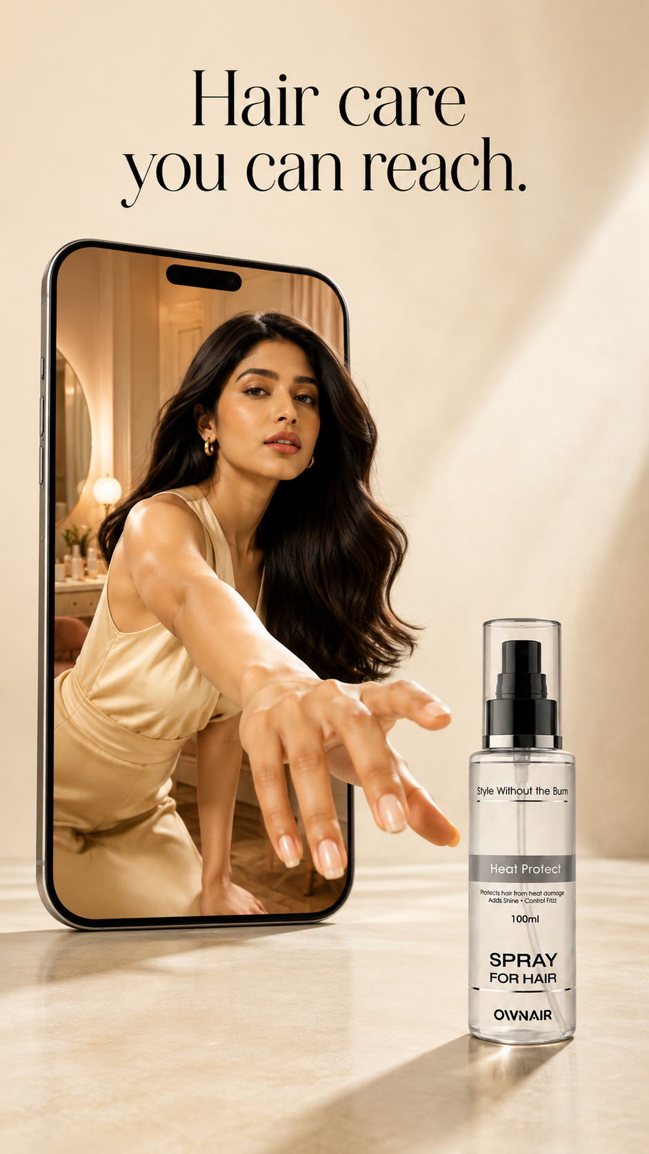 Ownair Heat Protection Serum: Hair Care You Can Reach Every Day