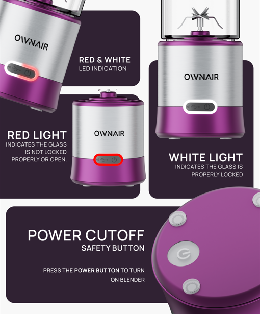 How the OWNAIR Portable Blender Makes Healthy Living Safer and Simpler Every Day
