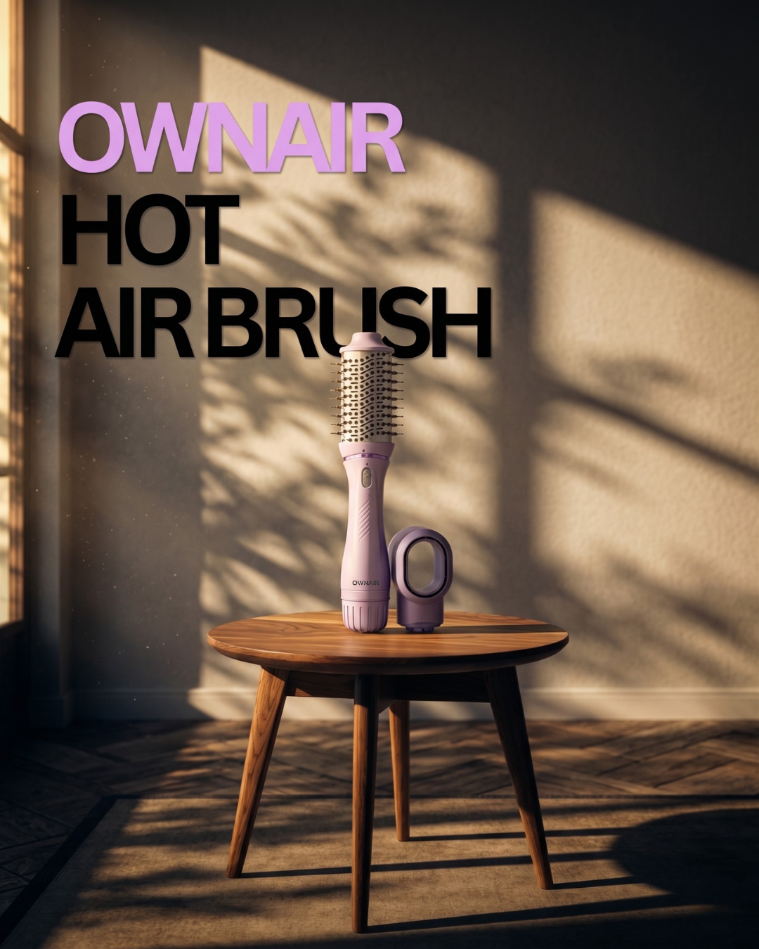 Effortless Everyday Hair Styling With Ownair Hot Air Brush for Hair with Dryer