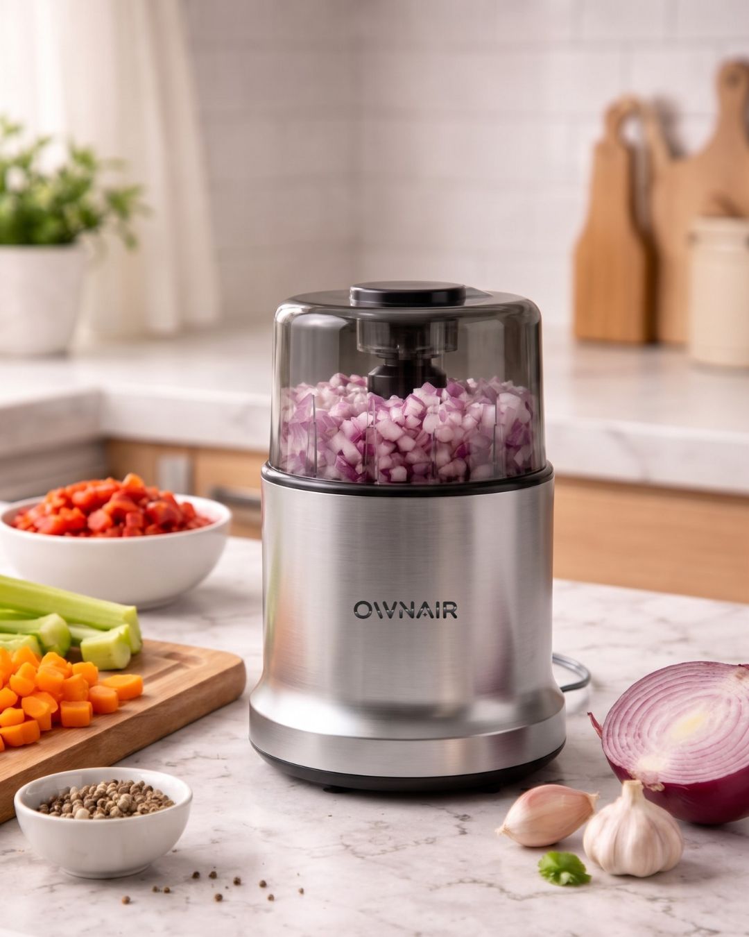 Stop Crying Over Onions,The Ownair Electric Chopper Is Every Indian Kitchen's Best Friend