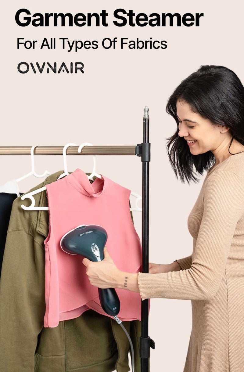 Make Every Outfit Look Fresh with the OWNAIR Steam Iron Handheld for Clothes
