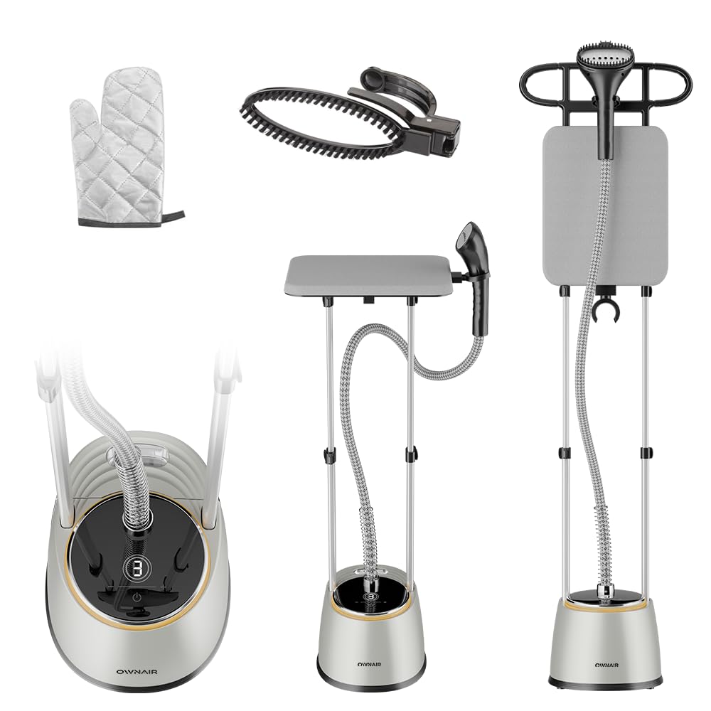 OWNAIR Garment Steamer Double Pole : Unboxing & User Guide