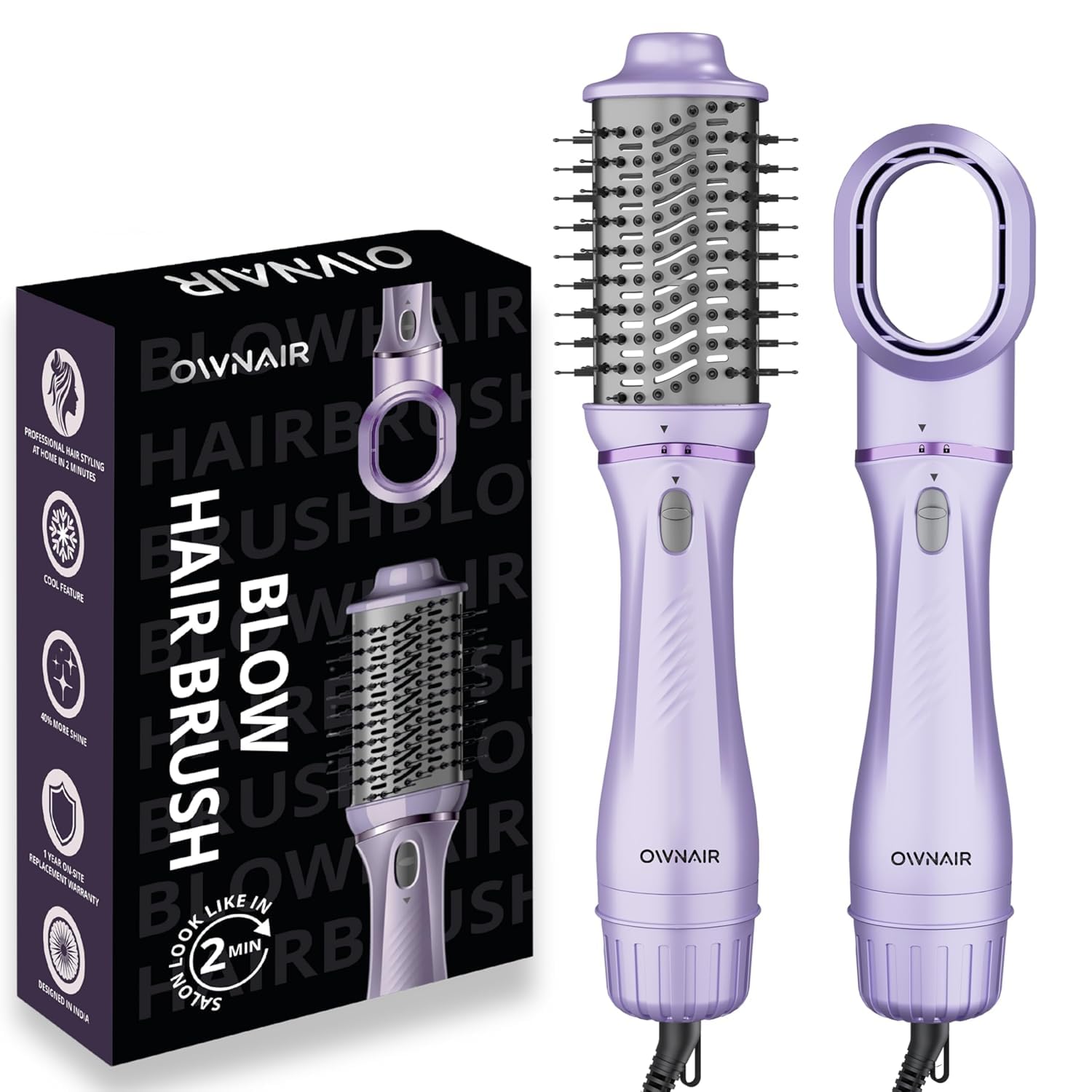 Unboxing the OWNAIR Hot Air Brush : Your All-in-One Styling Tool