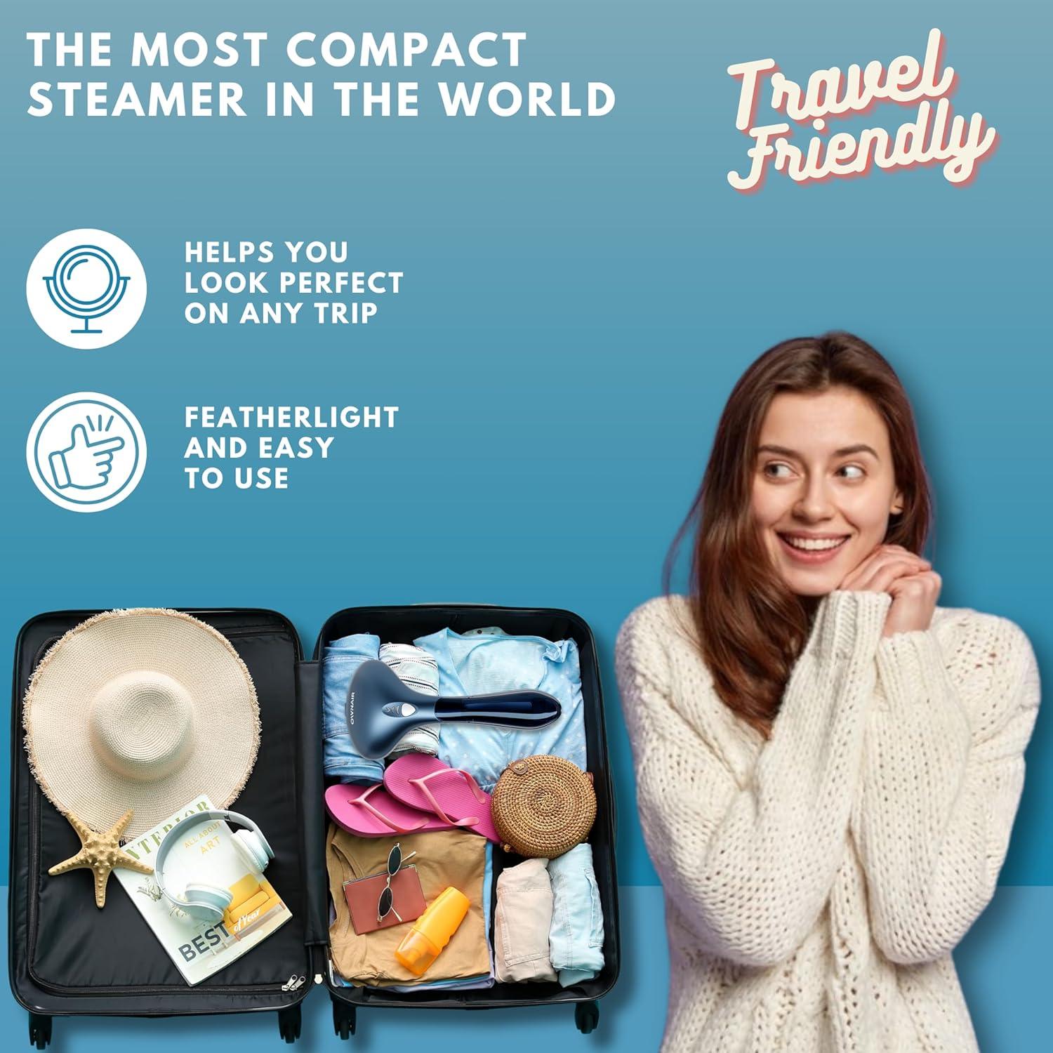 Step-by-Step: How to Use the OWNAIR Handheld Garment Steamer