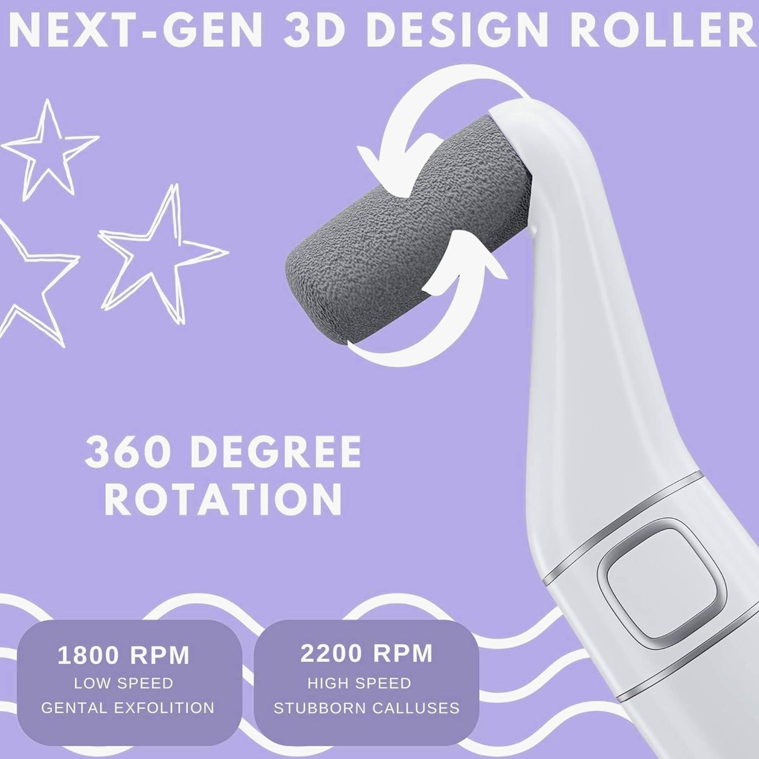 3d design roller to provide more comfortness