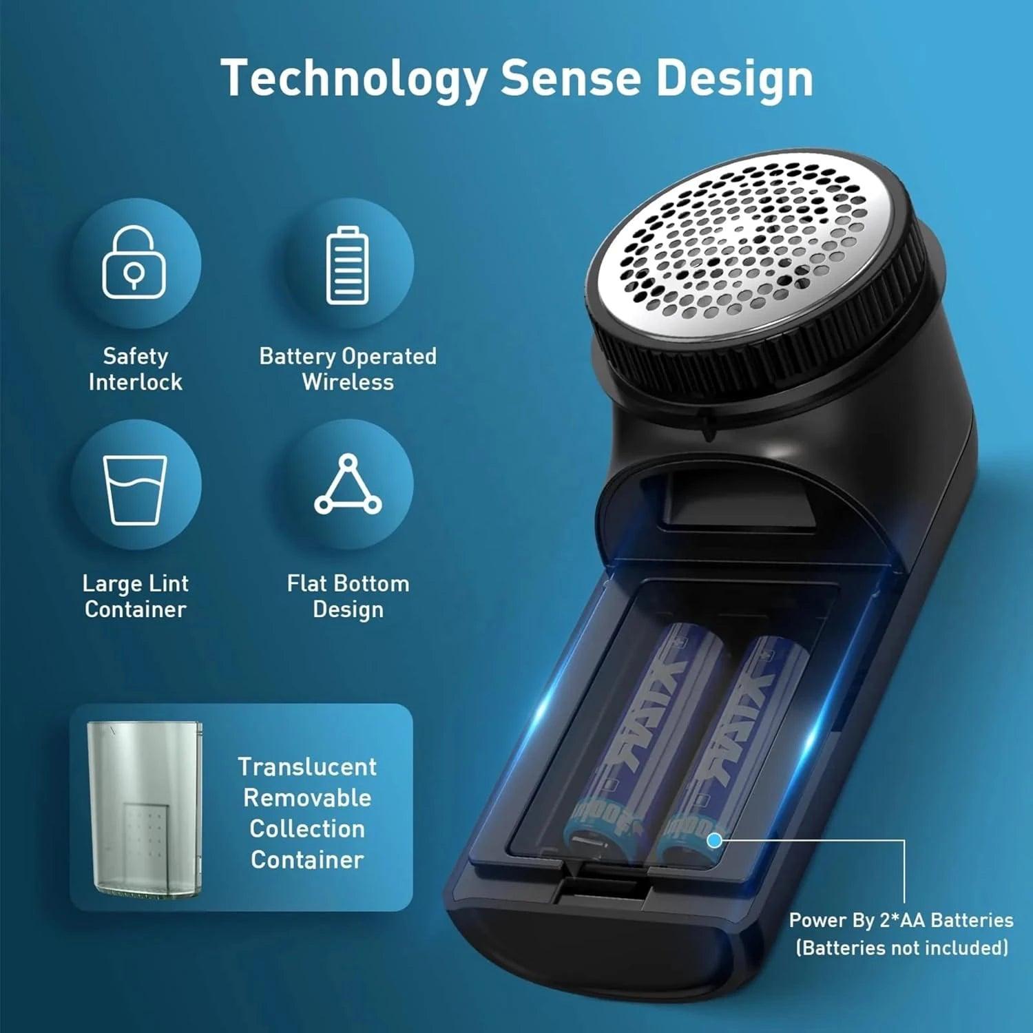 battery operated lint remover for the better convenience