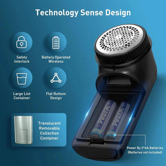 battery operated lint remover for the better convenience