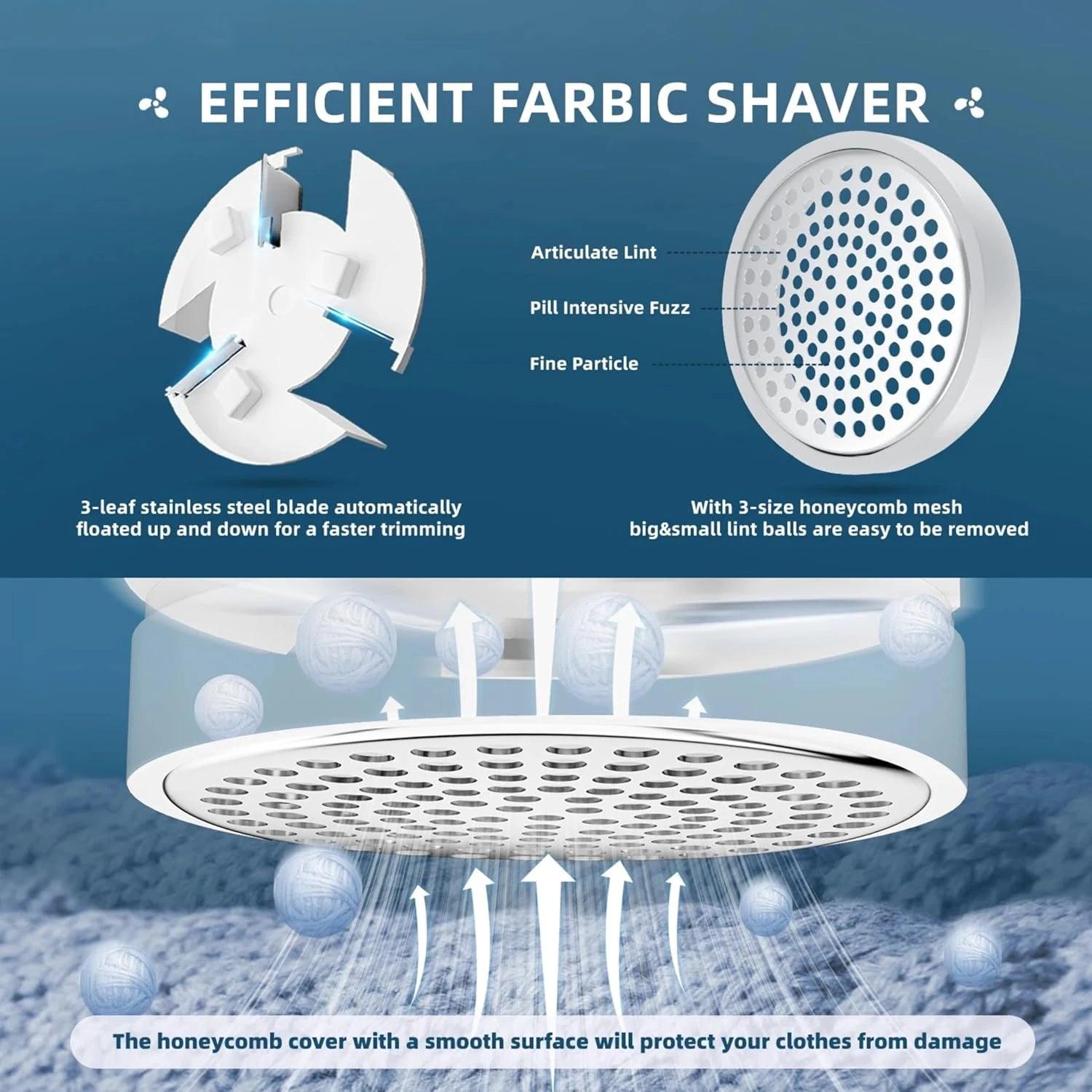 best efficient portable fabric shaver