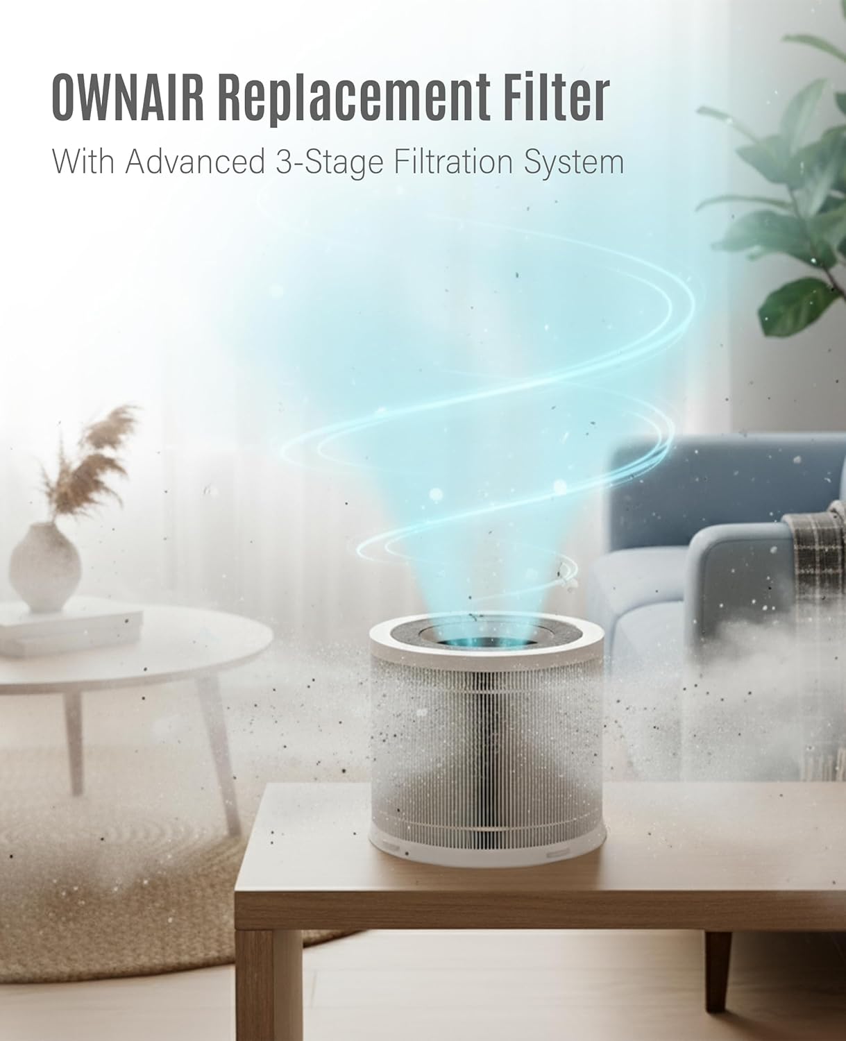 OWNAIR Replacement Filter Compatible with OWNAIR Air Purifier