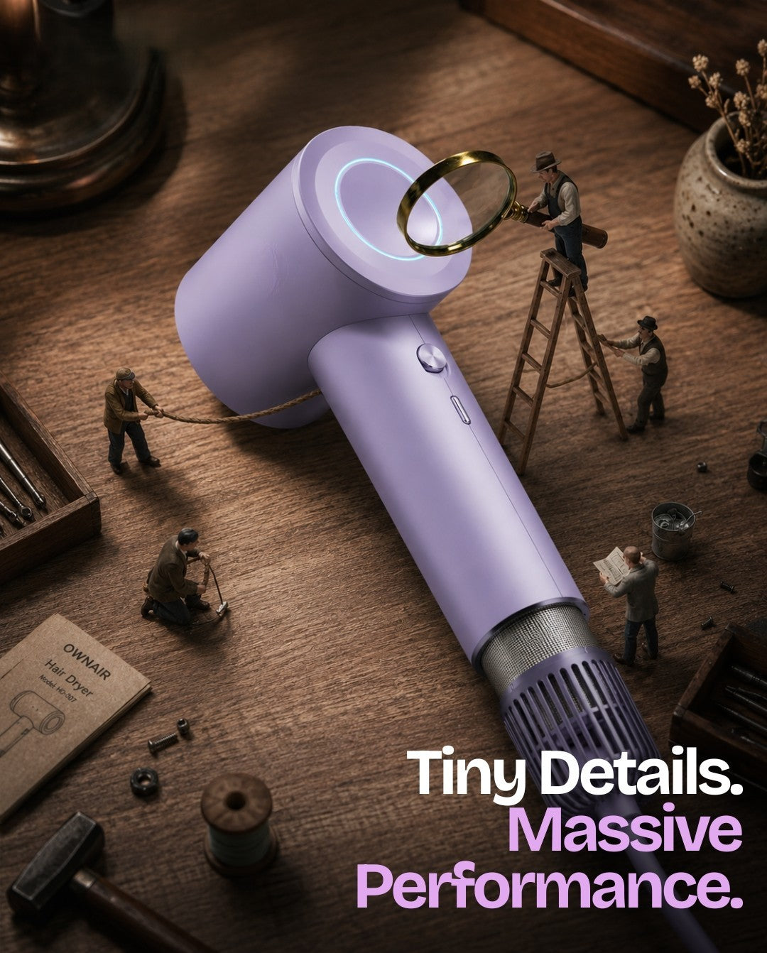 Tiny Details, Massive Performance: Why the OWNAIR AI Hair Dryer Is Redefining Everyday Hair Styling