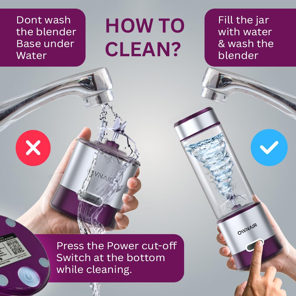 How the OWNAIR Portable Blender Makes Everyday Blending and Cleaning Effortless