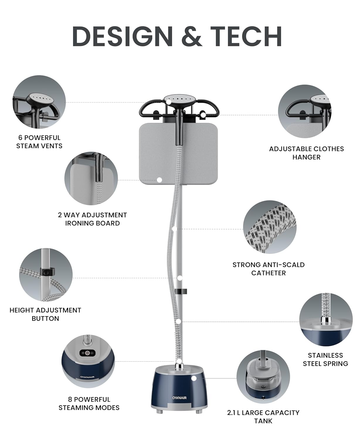 Smart Uses of the Ownair Standing Iron Steamer For Clothes at Home