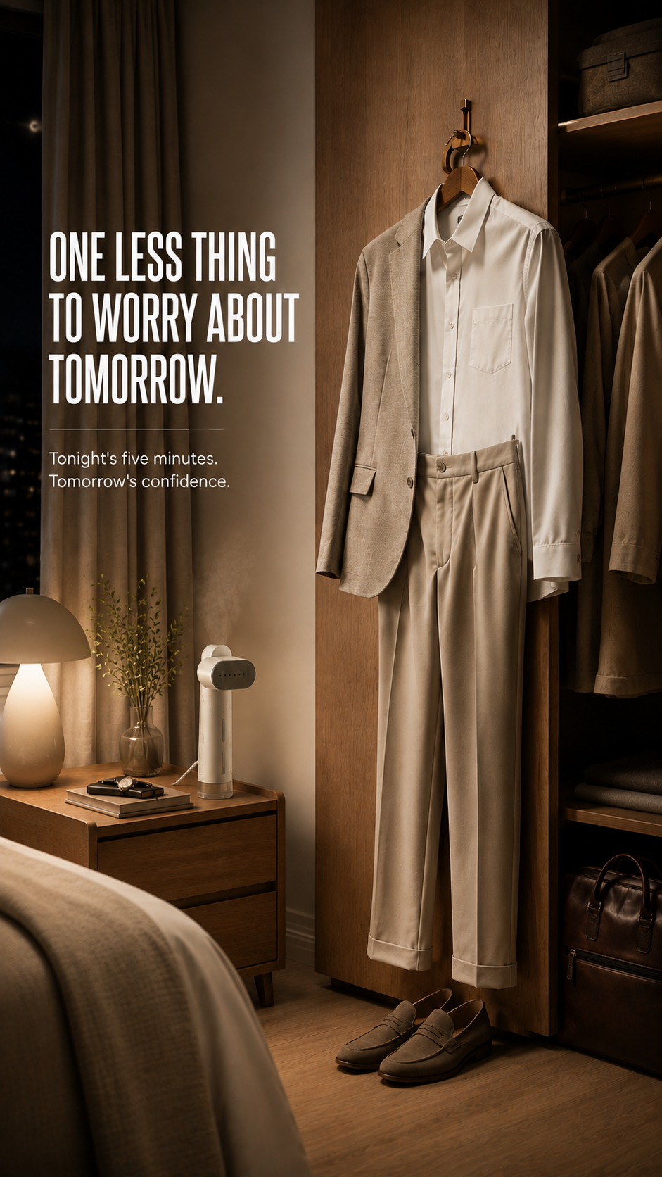 How the OWNAIR Garment Steamer Makes Mornings Easier