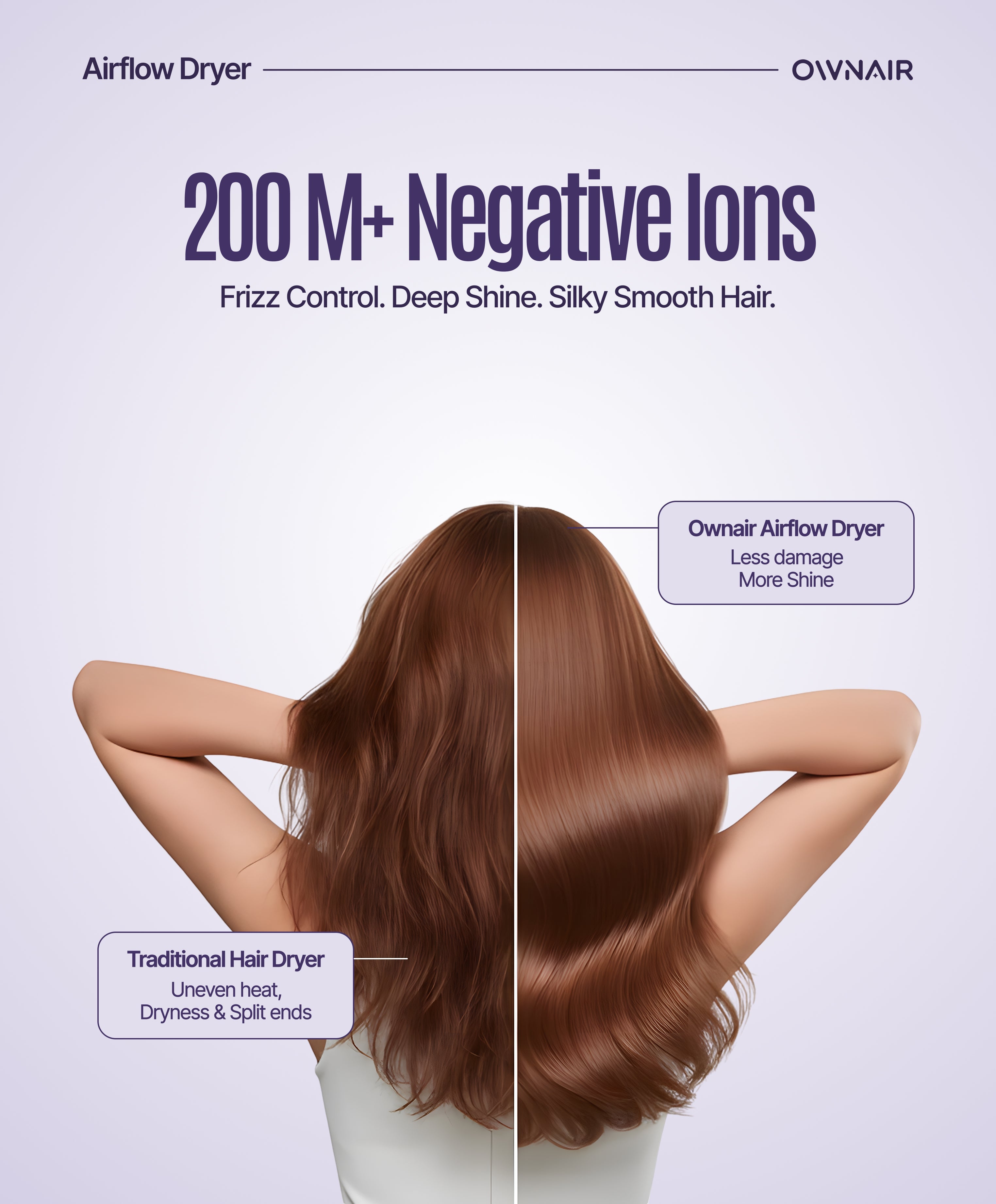 Sweaty Scalp in Summer? Use the OWNAIR Hair Dryer for Women for Quick Cool Drying