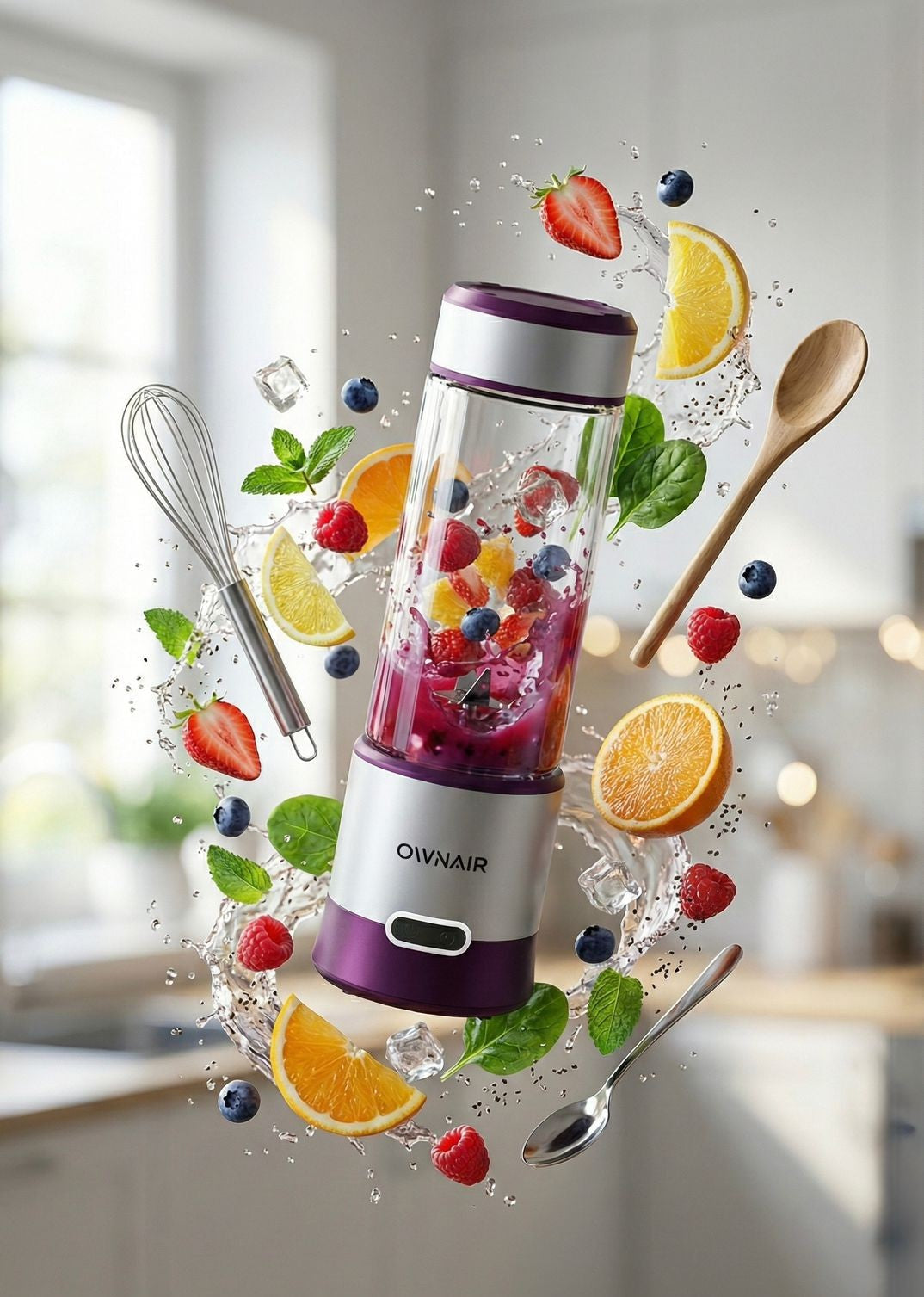 Fresh Healthy Living Made Easier with the OWNAIR Portable Blender
