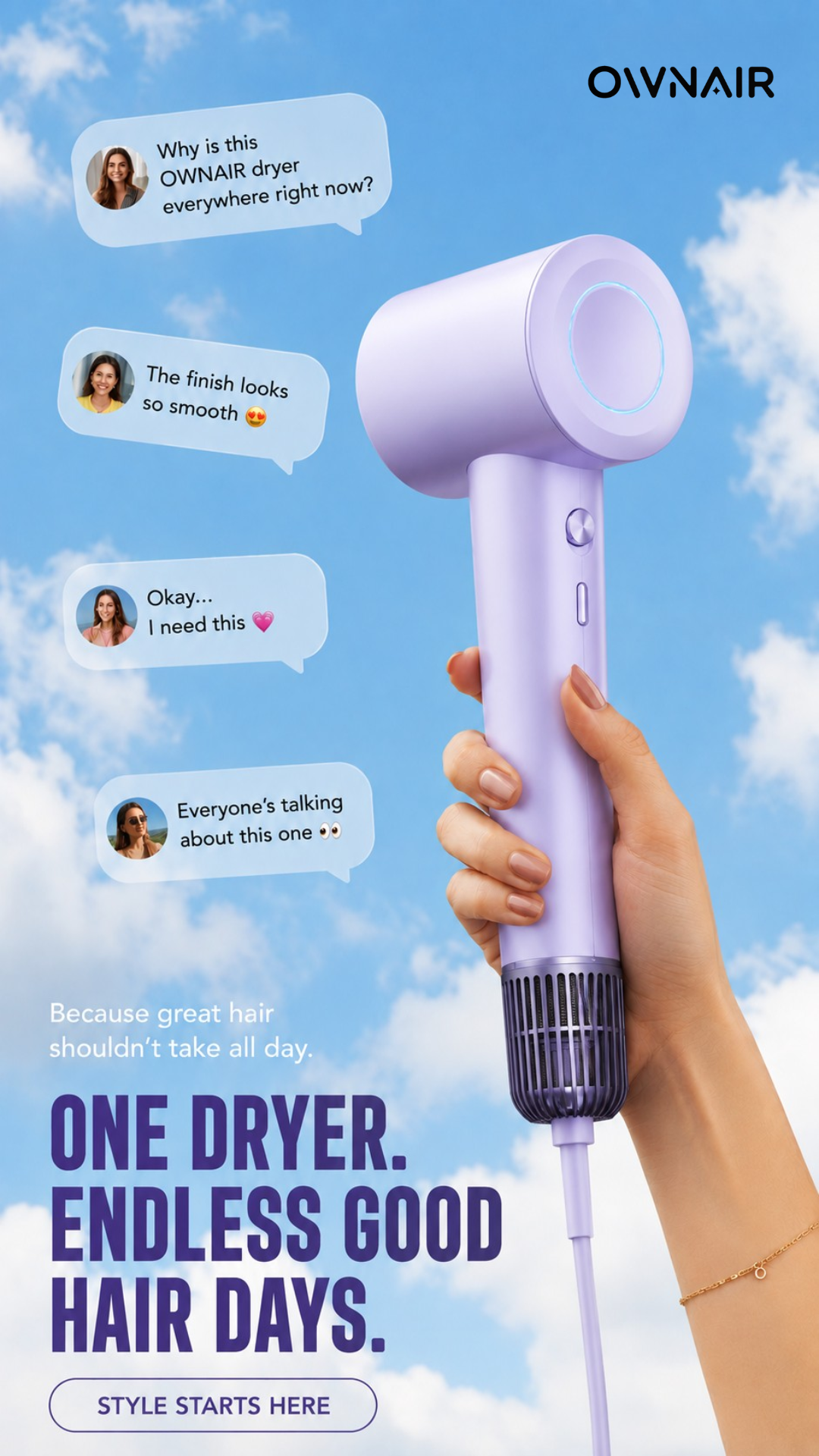 Ownair Ai Hair Dryer for Fast Drying and Smooth Hair: The Smarter Way to Upgrade Your Daily Hair Routine