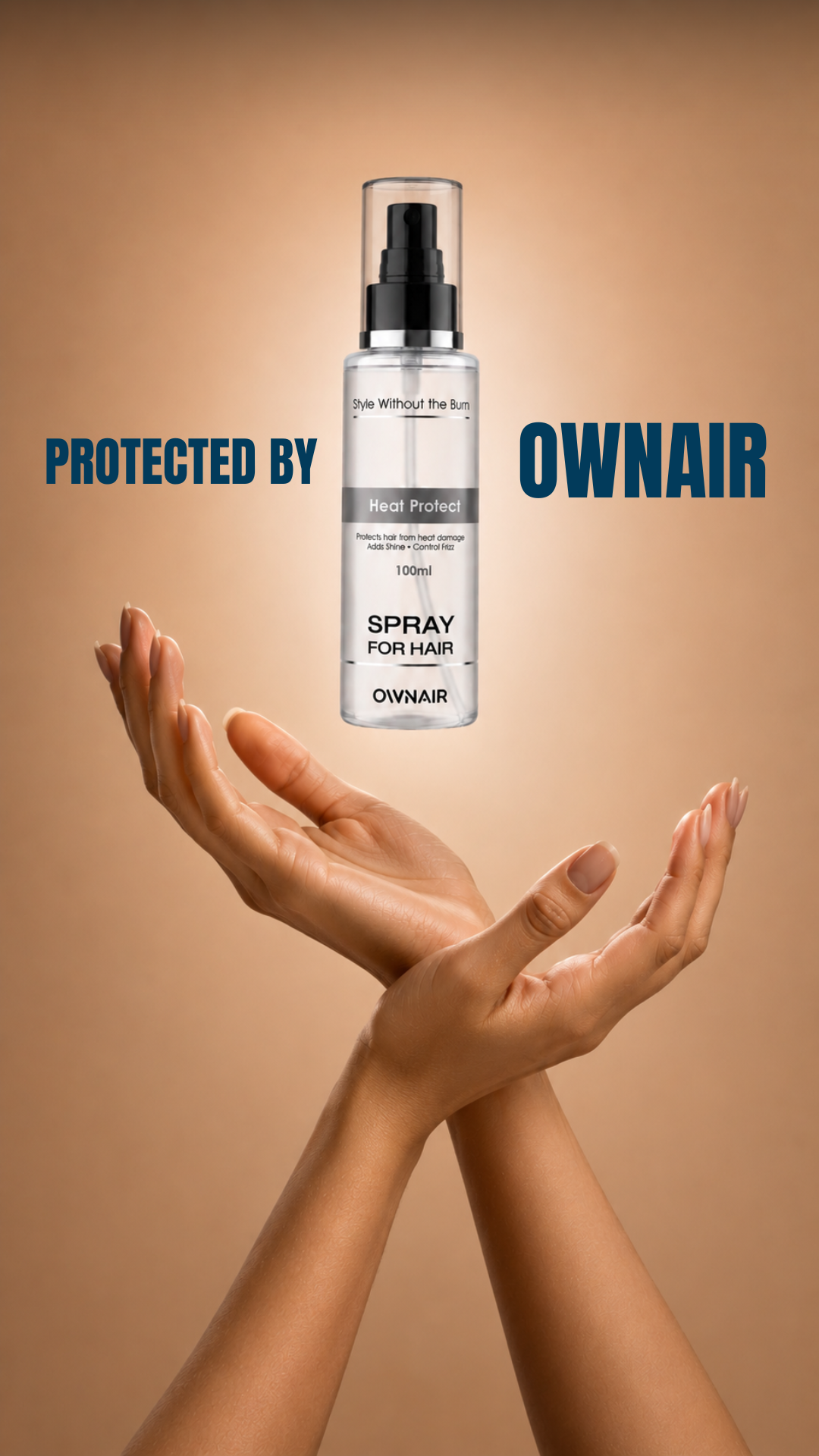 Best Heat Protectant for Hair: How OWNAIR Hair Protection Serum Helps Protect Hair Before Styling