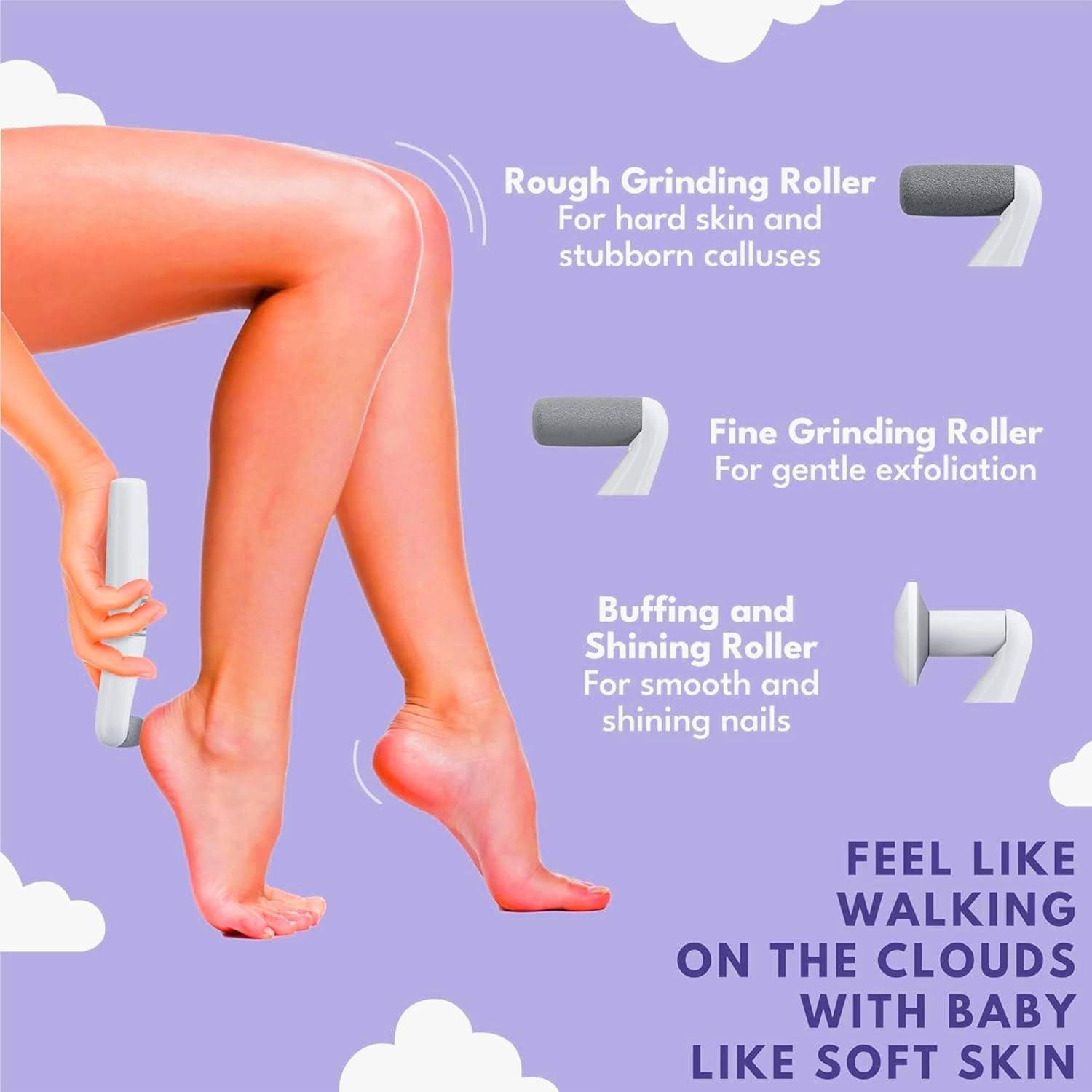 baby soft skin with ownair callus remover